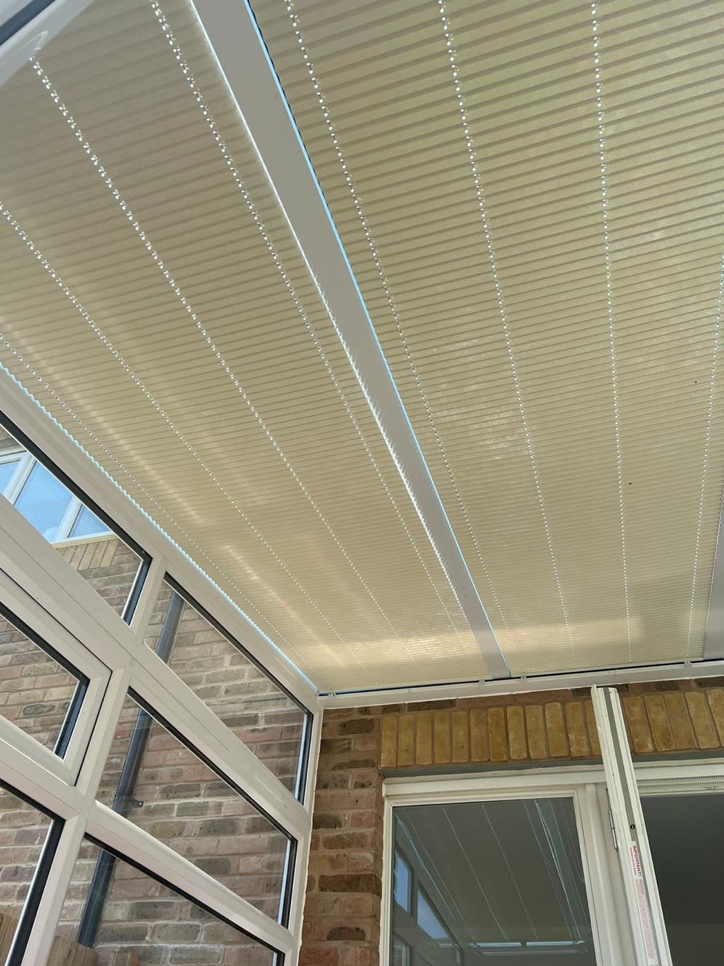 Skylight Blinds, install 5